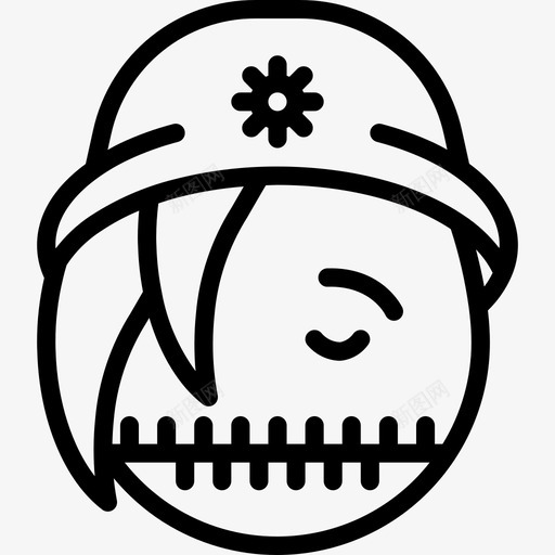 沉默的小女孩表情沉默的女孩表情脸图标svg_新图网 https://ixintu.com 拉链 沉默的女孩表情 沉默的小女孩表情 脸