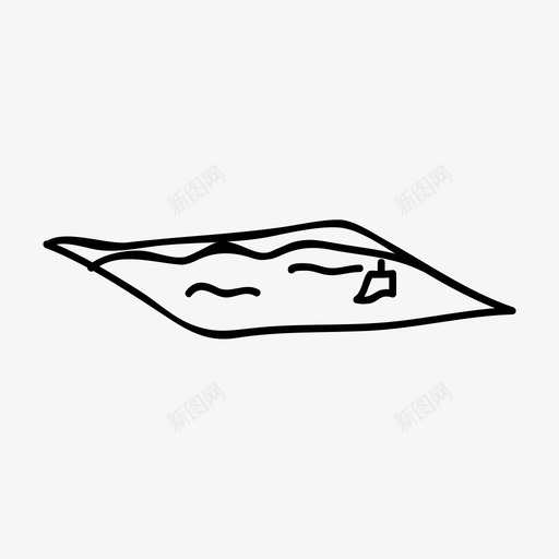沙坑操场铲子图标svg_新图网 https://ixintu.com 操场 沙坑 铲子