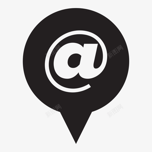地址按钮电子邮件图标svg_新图网 https://ixintu.com 地址 按钮 标志 电子邮件 语音泡泡