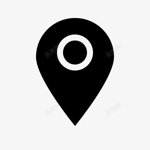 占位符地图位置地图点图标svg_新图网 https://ixintu.com 占位符 图钉 地图位置 地图指针 地图点