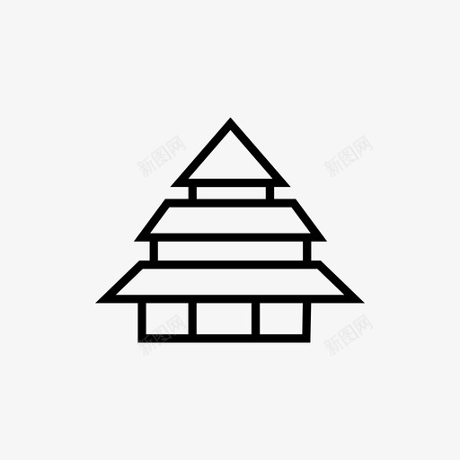 建筑物住宅物业图标svg_新图网 https://ixintu.com 住宅 建筑物 打印机 物业 用户s14 视频