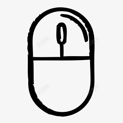鼠标设备电子设备图标svg_新图网 https://ixintu.com 小工具 电子设备 硬件 草图2 设备 鼠标