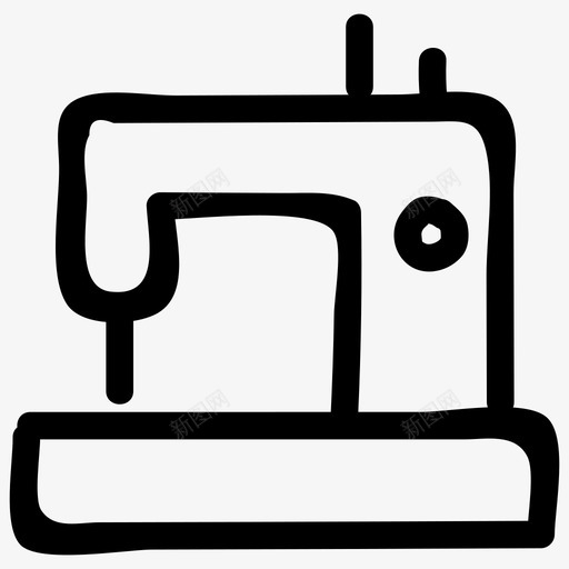 机器歌手贴纸图标svg_新图网 https://ixintu.com 机器 歌手 电子手绘图标 裁缝 贴纸