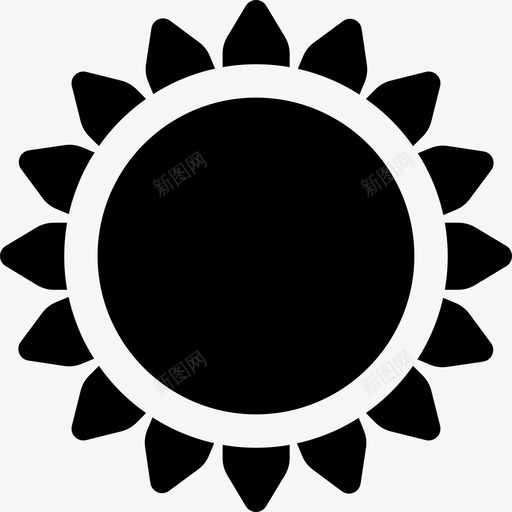 向日葵大自然四季图标svg_新图网 https://ixintu.com 向日葵 四季 大自然