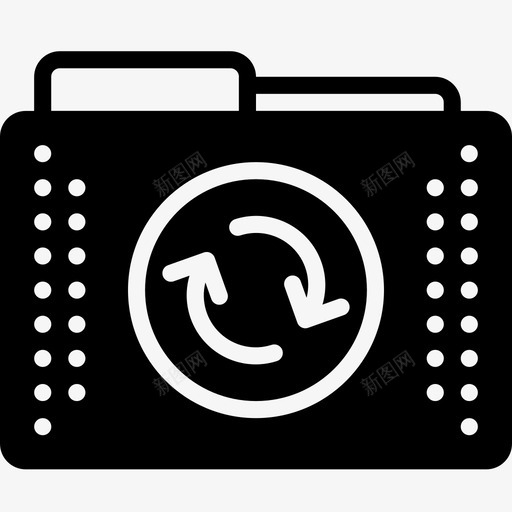 同步文件夹文档文件图标svg_新图网 https://ixintu.com 刷新 同步 同步文件夹 文件 文件夹和文件实心 文档