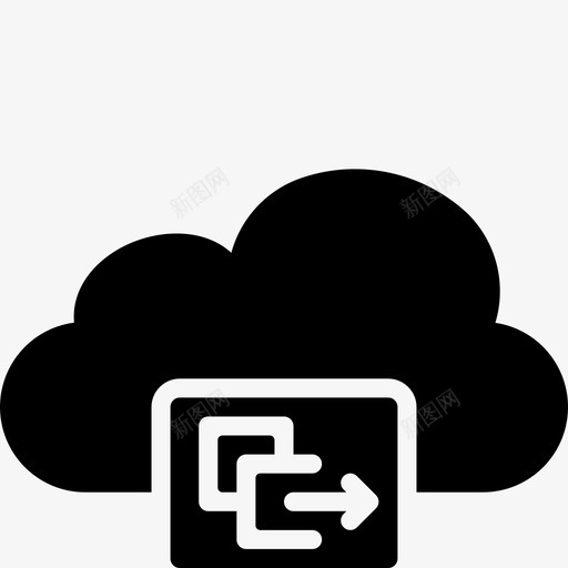 粘贴云函数icloud图标svg_新图网 https://ixintu.com icloud 云函数实心 函数 粘贴云