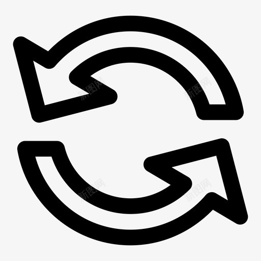 刷新箭头反馈图标svg_新图网 https://ixintu.com 刷新 反馈 同步 在线房屋最大胆 更新 箭头 重新启动