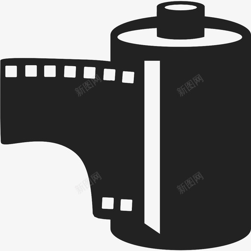 胶卷照相机相框图标svg_新图网 https://ixintu.com 图像 图片 照片 照相机 相框 胶卷