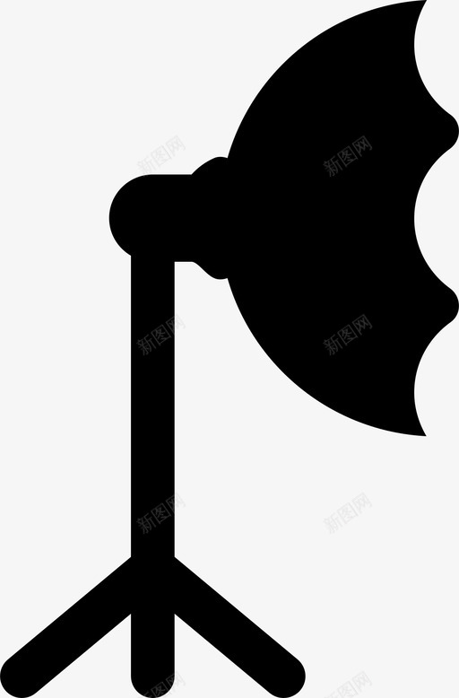 反射镜舞台照明媒体图标svg_新图网 https://ixintu.com 反射镜 媒体 舞台照明
