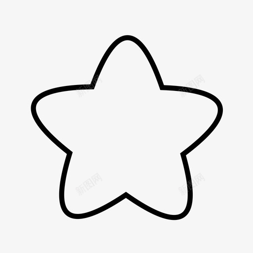未选中-星svg_新图网 https://ixintu.com 未选中-星