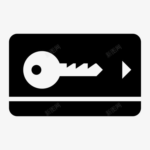 酒店钥匙卡钥匙房间钥匙图标svg_新图网 https://ixintu.com 卡钥匙 房间钥匙 旅行 服务 酒店标志 酒店钥匙