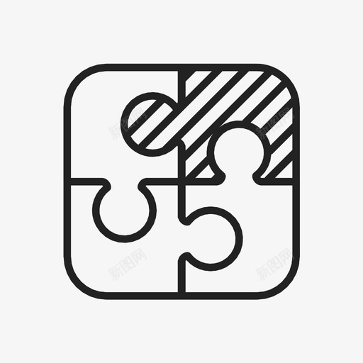 难题目标解决方案图标svg_新图网 https://ixintu.com 任务 思考 目标 解决方案 难题