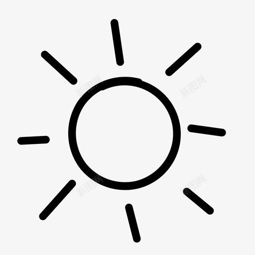 太阳天空夏天图标svg_新图网 https://ixintu.com 夏天 夏日涂鸦 天空 太阳 温暖 阳光