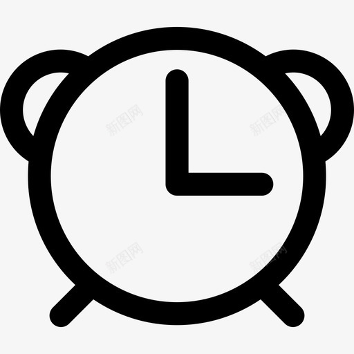 闹钟界面通用界面图标svg_新图网 https://ixintu.com 界面 通用界面 闹钟