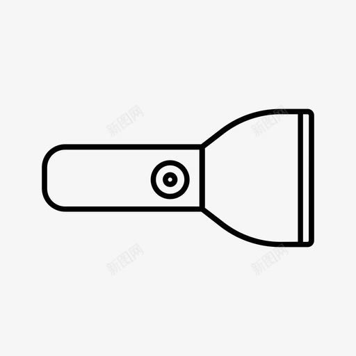 闪光灯装置灯图标svg_新图网 https://ixintu.com 工具 灯 电子 装置 闪光灯