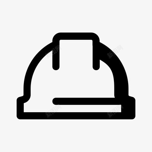 头盔建筑工建筑图标svg_新图网 https://ixintu.com 头盔 安全 安全帽 建筑 建筑工 最小建造 防护