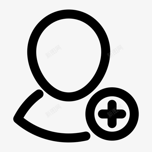 关注默认状态svg_新图网 https://ixintu.com 关注默认状态
