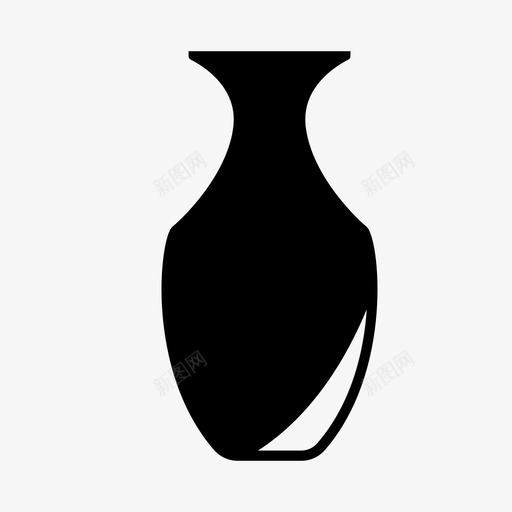 罐子壶花瓶图标svg_新图网 https://ixintu.com 壶 罐子 花瓶
