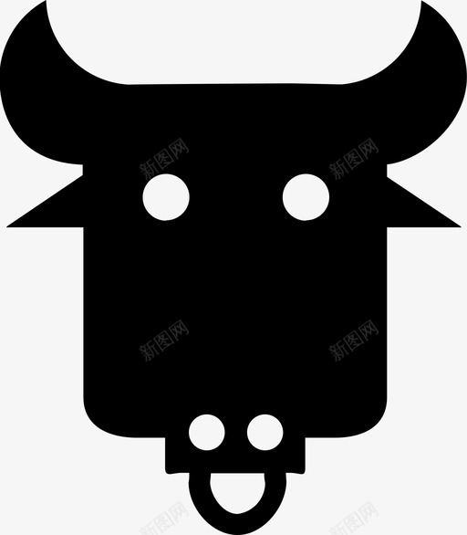 公牛动物奶牛图标svg_新图网 https://ixintu.com 公牛 动物 奶牛 西班牙 马德里