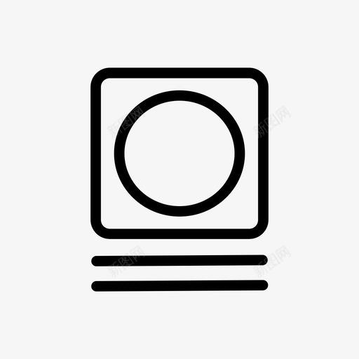 轻轻烘干衣物轻柔图标svg_新图网 https://ixintu.com 洗衣 衣物 轻柔 轻轻烘干
