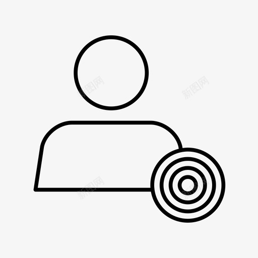 id用户帐户配置文件图标svg_新图网 https://ixintu.com id用户 帐户 目标 配置文件