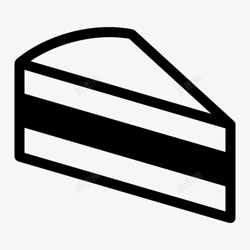 蛋糕生日蛋糕巧克力蛋糕图标svg_新图网 https://ixintu.com 奶油蛋糕 层蛋糕 巧克力蛋糕 生日蛋糕 蛋糕