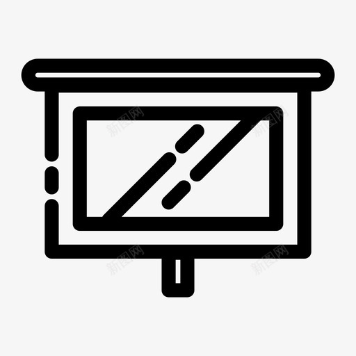 演示黑板学校图标svg_新图网 https://ixintu.com 学校 学校图标包v1 演示 黑板
