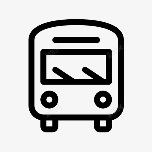 公交车svg_新图网 https://ixintu.com 公交车