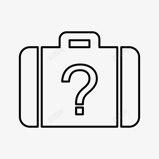 失物招领机场行李图标svg_新图网 https://ixintu.com 失物招领 旅行 机场 行李