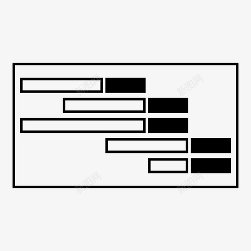 项目时间表数字路线图图标svg_新图网 https://ixintu.com 数字路线图 项目时间表