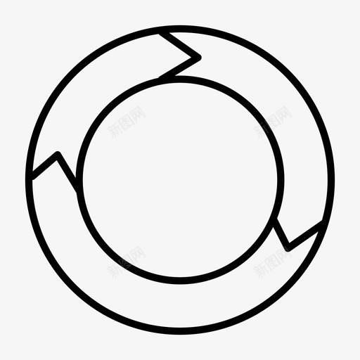 流程箭头业务图标svg_新图网 https://ixintu.com 业务 流程 箭头 轮换 进度