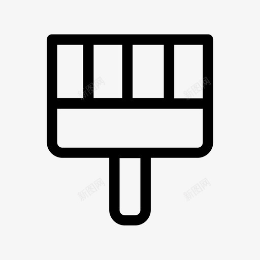 刷子油漆刷图标svg_新图网 https://ixintu.com 刷子 油漆刷