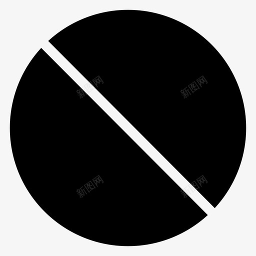 阻止拒绝忽略图标svg_新图网 https://ixintu.com internet字形图标 垃圾邮件 忽略 拒绝 文本 菜单 阻止