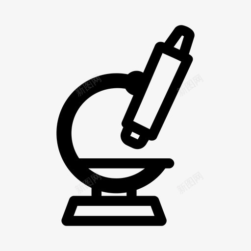 显微镜实验室光学显微镜图标svg_新图网 https://ixintu.com 光学显微镜 实验室 显微镜 研究 科学 科学家