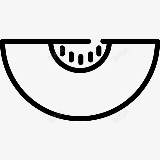 瓜片食用其他图标svg_新图网 https://ixintu.com 其他 瓜片 食用