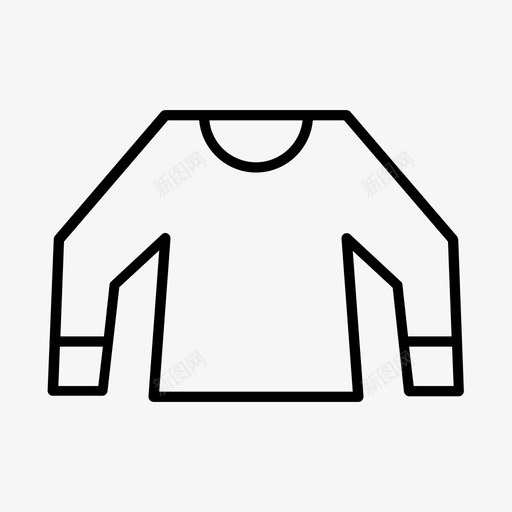 毛衣衣服衬衫图标svg_新图网 https://ixintu.com 毛衣 衣服 衬衫