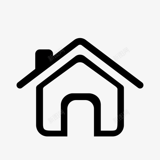 首页为选中状态svg_新图网 https://ixintu.com 首页为选中状态