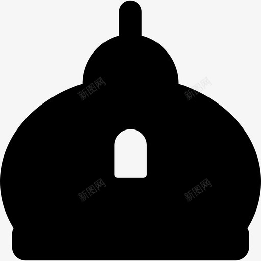 清真寺纪念碑寺庙里图标svg_新图网 https://ixintu.com 寺庙里 清真寺 纪念碑