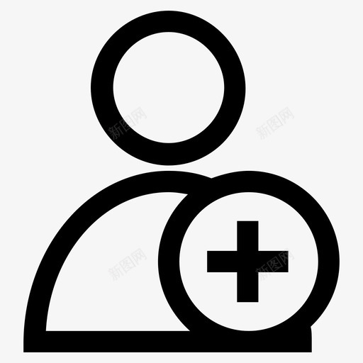 添加用户医疗和实验室图标svg_新图网 https://ixintu.com 医疗和实验室图标 添加用户