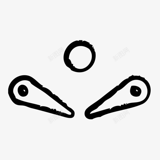 脚蹼活动游戏图标svg_新图网 https://ixintu.com 假日 活动 游戏 脚蹼 草图2