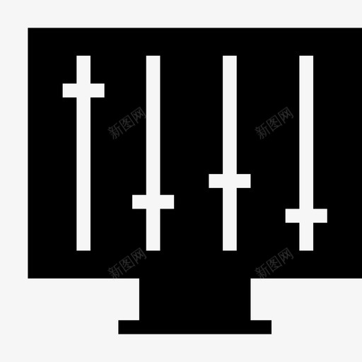 分析数据系统图标svg_新图网 https://ixintu.com 分析 多媒体字形图标 控制 放大镜 数据 监控 系统