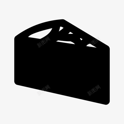 蛋糕蛋糕片巧克力蛋糕图标svg_新图网 https://ixintu.com 奶油蛋糕 巧克力蛋糕 甜点 蛋糕 蛋糕片