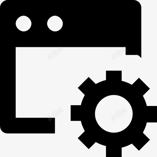 网络开发标cog编程图标svg_新图网 https://ixintu.com cog seo和数字营销图标包 web开发 web设置 编程 网站 网络开发矢量图标