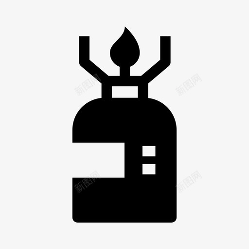 野餐气体野营烹饪图标svg_新图网 https://ixintu.com 烹饪 野营 野营填充图标集 野餐气体