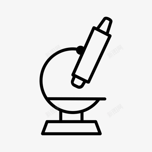 显微镜实验室光学显微镜图标svg_新图网 https://ixintu.com 光学显微镜 实验室 显微镜 研究 科学 科学家
