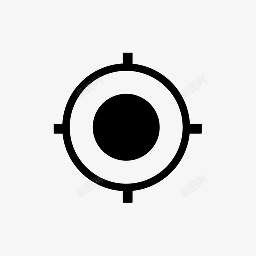 目标射箭枪点图标svg_新图网 https://ixintu.com 删除 射箭 枪点 狙击手 狙击手目标 用户资金 目标