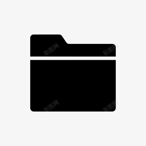 文件夹浏览目录图标svg_新图网 https://ixintu.com 打开 文件夹 标志 浏览 用户 目录 记事本