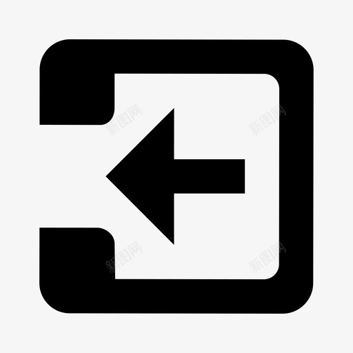 越界(离开)-列表svg_新图网 https://ixintu.com 越界(离开)-列表