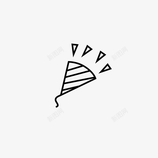 波普尔周年纪念庆祝图标svg_新图网 https://ixintu.com 周年纪念 庆祝 波普尔 生日聚会 聚会 节日 装饰