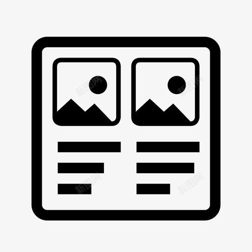 双列图文svg_新图网 https://ixintu.com 双列图文